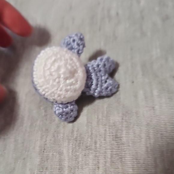Tiny Crochet Whale Plush - Picture 5 of 6